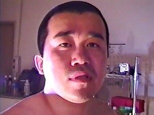Asian gay bear - Bullvideo www.bearmongol.com