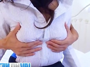 Ravishing porn show for cock sucking Minami Otsuki