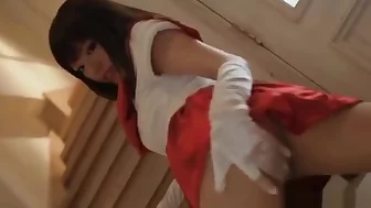 Nude Asian Wife Enjoys Dick In Vagina During Cosplay