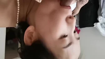 Asian Girlfriend Multi Blowjobs And Facial Compilation