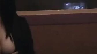 Sexy Korean karaoke bar girl