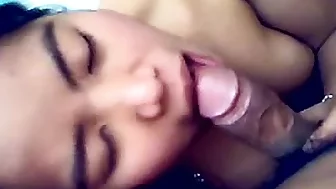 AsianSexPorno.com - Cute indonesia girlfriend blowjob