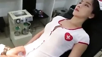 Pretty Korean Nurse Having Sex With Patient Part I