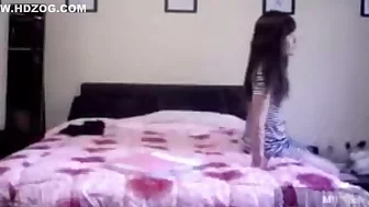 Black Guy Fucks His Korean Female Friend In His Bedroom