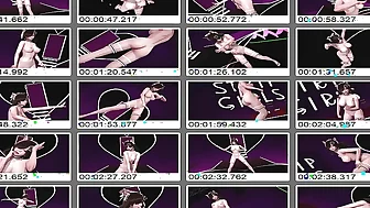 Nude Sexy Asian - Dance Only in Stockings (3D HENTAI)