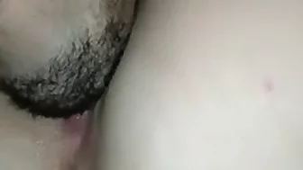 Asian slut gets pussy eaten