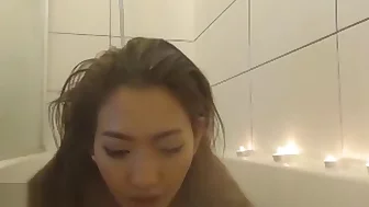 Korean beauty hot shower show