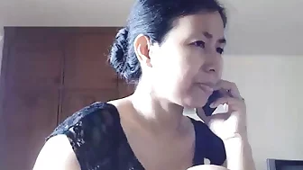 Asian Mature Webcam 3...HK